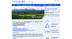 Desktop Screenshot of energetika2010.stuba.sk
