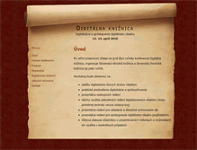 Tablet Screenshot of digilib.chtf.stuba.sk