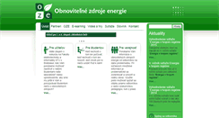 Desktop Screenshot of oze.stuba.sk