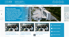 Desktop Screenshot of fiit.stuba.sk