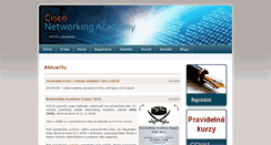 Desktop Screenshot of cisco.fiit.stuba.sk